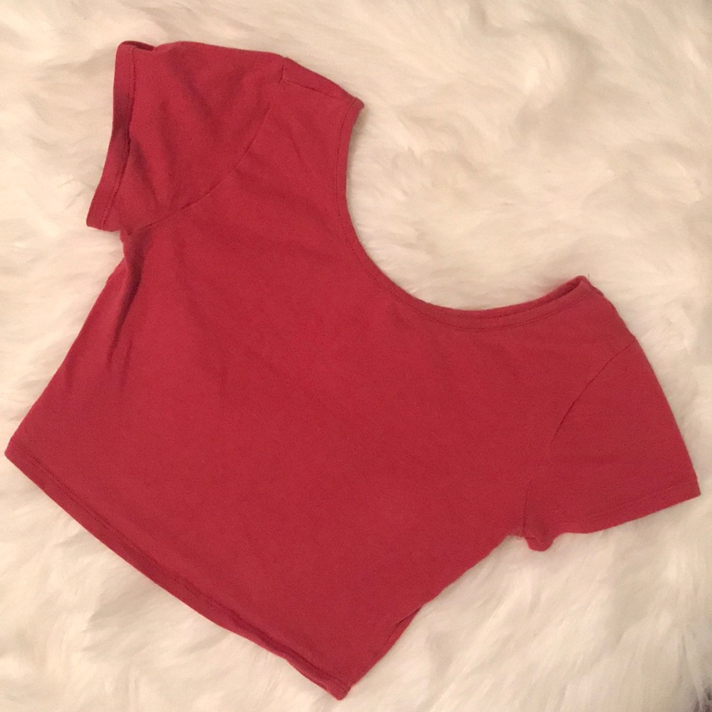 Burnt Orange Crop Top